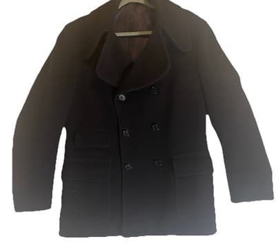 Classic GQ Old Money Country Club Jaeger London Wool And Camel Hair Mens Coat