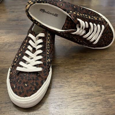 Madewell Hair On Hide Sneaker Ladies Sz 7.5