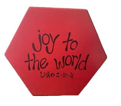 14 Christmas Ornaments In Decor Box Scripture Holiday Trim The Tree - Thumbnail 8