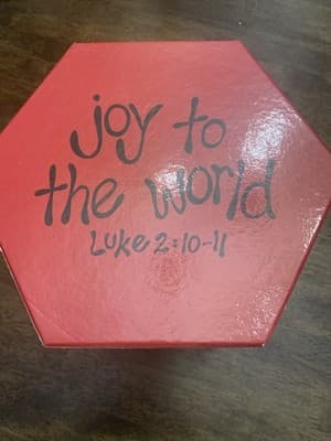 14 Christmas Ornaments In Decor Box Scripture Holiday Trim The Tree - Thumbnail 6