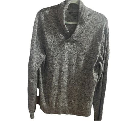 MarcAnthony Luxury Blend Sweater XXL Classic Preppy Cotton Cashmere Wool