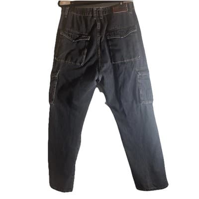 Y2K Goth Gothic Skater Streetwear 90s Oversized Yeokou Jeans Mens 34” - Thumbnail 2