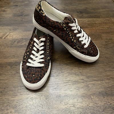 Madewell Hair On Hide Sneaker Ladies Sz 7.5 - Thumbnail 2