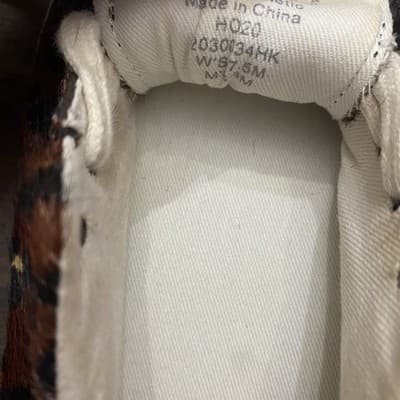 Madewell Hair On Hide Sneaker Ladies Sz 7.5 - Thumbnail 6