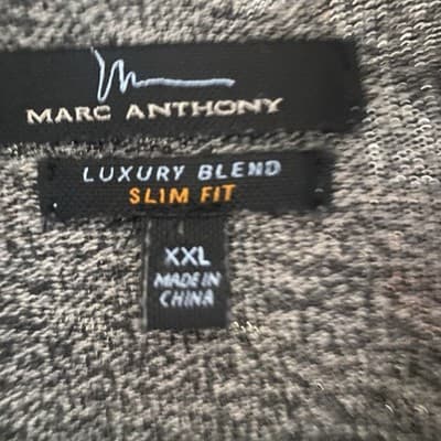 MarcAnthony Luxury Blend Sweater XXL Classic Preppy Cotton Cashmere Wool - Thumbnail 4