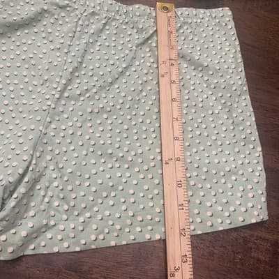 Vera Bradley Pajama Set Shorts & Tank Green Polka Dots Logo Size Med - Thumbnail 6