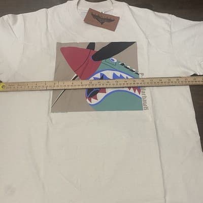 Warbirds WWII Collectors Series P40 Warhawk Graphic T Shirt Cotton Made In US - Thumbnail 5