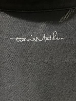 Travis Mathew Pebble Beach Golf Pima Shirt Cotton Black Short Sleeve Polo Men XL - Thumbnail 12