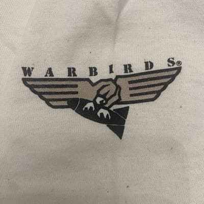 Warbirds WWII Collectors Series P40 Warhawk Graphic T Shirt Cotton Made In US - Thumbnail 9