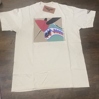 Warbirds WWII Collectors Series P40 Warhawk Graphic T Shirt Cotton Made In US - Thumbnail 4