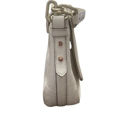 Kate Spade Alecia White Pebbled Leather Crossbody &Satchel Handles Luxury Sheik - Thumbnail 11