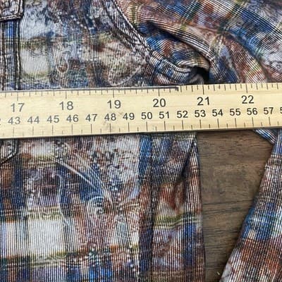 Robert Graham Tailored Fit Cotton Turquoise Snap Mens Shirt Cowboy Rodeo Western - Thumbnail 6