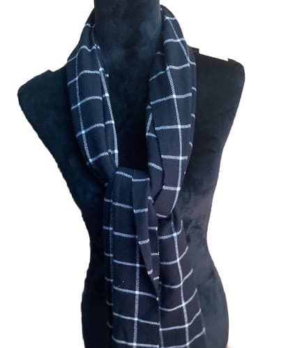Winter Scarf Neck Warmer Classic 63X15 Unisex Lands End - Thumbnail 3