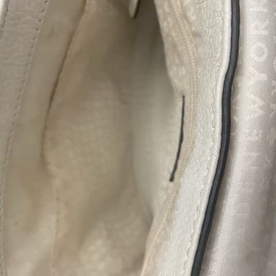 Kate Spade Alecia White Pebbled Leather Crossbody &Satchel Handles Luxury Sheik - Thumbnail 9