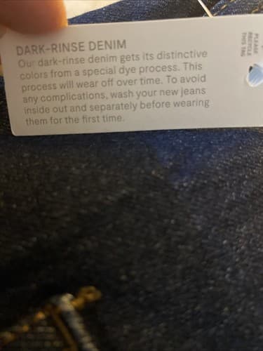 Lagenlook Wide Legged Dark Wash ￼Cropped Jeans Sz 16 NWT - Thumbnail 10