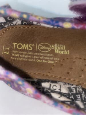 Tom’s It’s A Small World Toddler Shoes 7T - Thumbnail 6