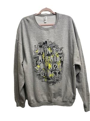 Jerzees I Any Afraid Of No Ghosts Sweatshirt 2XL