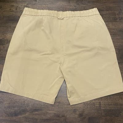 Dip Brand Womens Tan Shorts XL Elastic Waist - Thumbnail 6