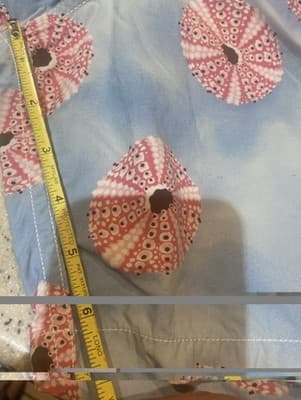 Vilebrequin Swimming Trunks Shorts BluePink Shells Mens 3XL Mesh Lined W36 - Thumbnail 4