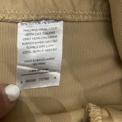 Dip Brand Womens Tan Shorts XL Elastic Waist - Thumbnail 8