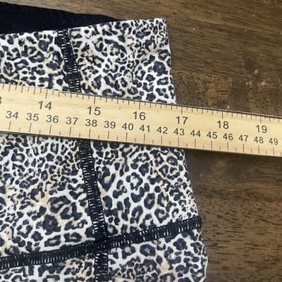 Victorias Secret Victoria Sports Womens Cheetah Leggings Yoga - Thumbnail 6