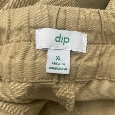 Dip Brand Womens Tan Shorts XL Elastic Waist - Thumbnail 7