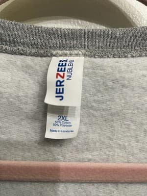 Jerzees I Any Afraid Of No Ghosts Sweatshirt 2XL - Thumbnail 4