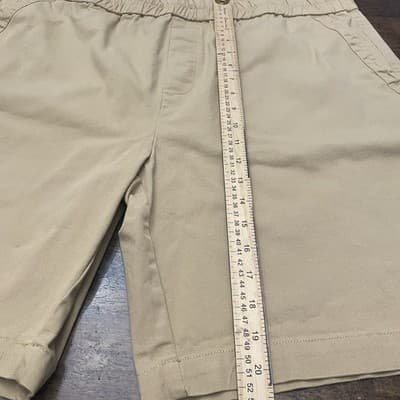 Dip Brand Womens Tan Shorts XL Elastic Waist - Thumbnail 3