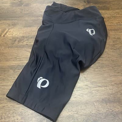 Black Cycling Shorts Pearl Izumi Compression Padded Women's M - Thumbnail 2