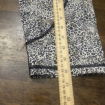 Victorias Secret Victoria Sports Womens Cheetah Leggings Yoga - Thumbnail 5