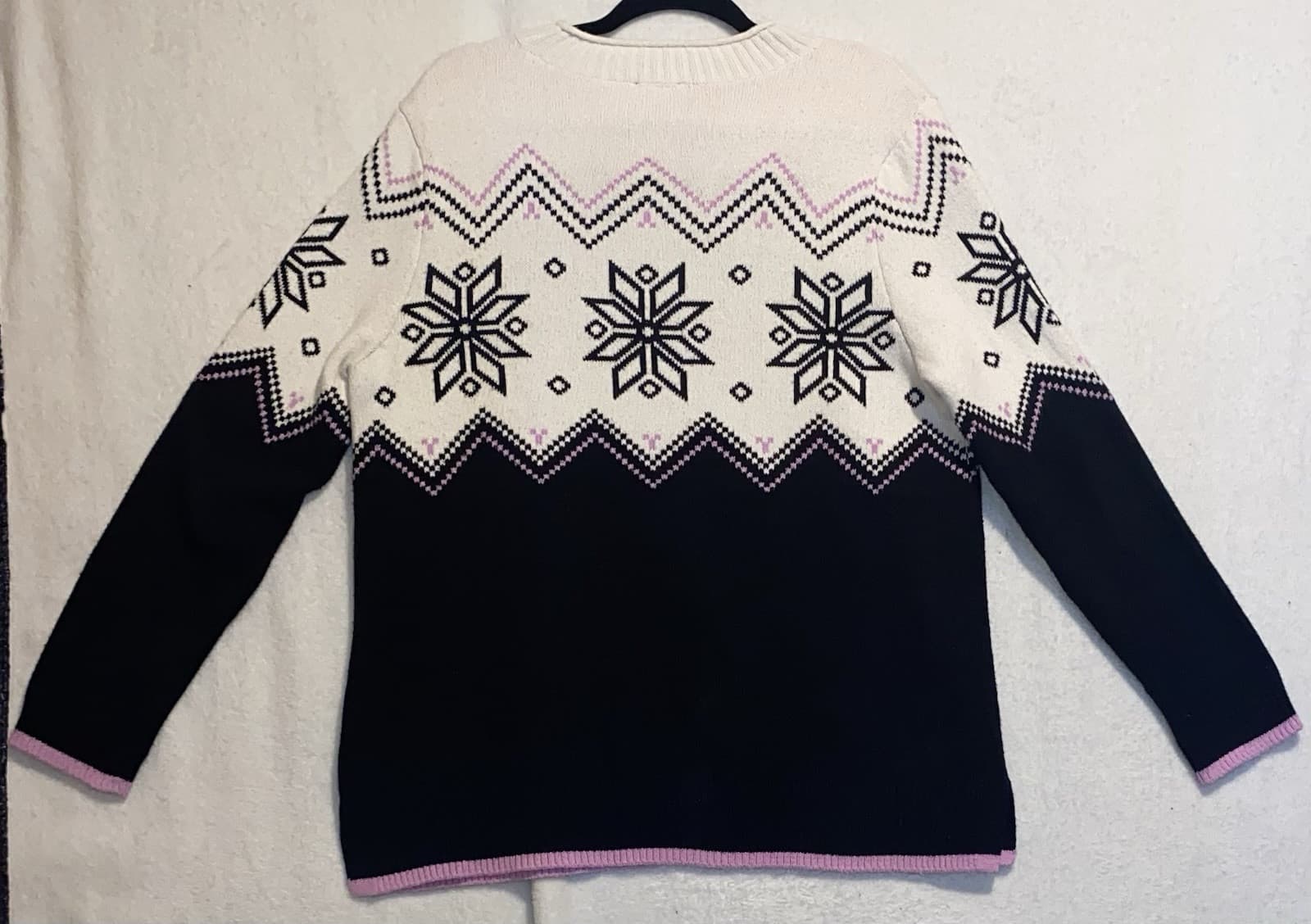 Talbots Cotton Wool Blend Sweater Old Money Country Club XL Ladies - Thumbnail 3