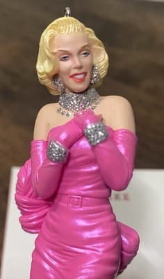 Hallmark Keepsake Marilyn Monroe Gentlemen Prefer Blondes 2013 New Christmas - Thumbnail 2