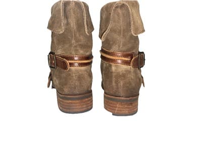 Matisse Leather Ankle Boots Ladies Wench Festival Medieval Fair Moto size 7 - Thumbnail 5