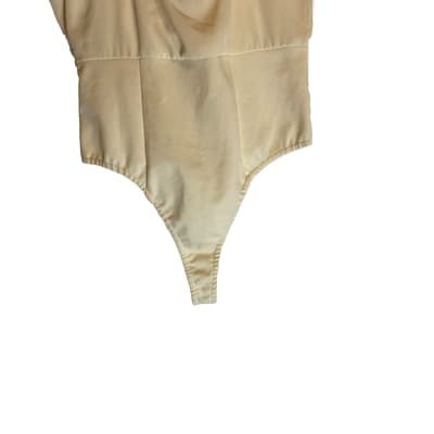 Bodysuit Office Siren Clubwear Sexy Fantasy Lingerie Snap Crotch Size Small - Thumbnail 2