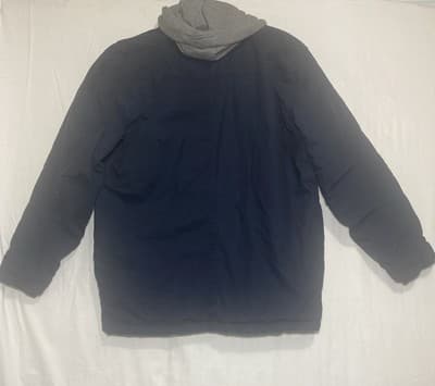 Vintage Wrangler WorkWear Chore Core Insulated Barn Jacket With Hoodie - Thumbnail 3