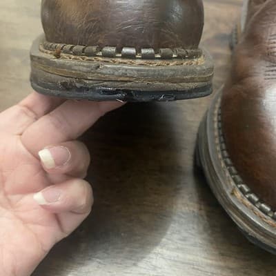 Cody James Disruptor Comp Toe Work Boot Brown Men's Size 9.5 - Thumbnail 11