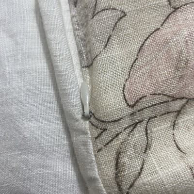 Peacock Alley Luxury Linen Duvet French Country Romantic Cottage 86”x86” Queen - Thumbnail 7