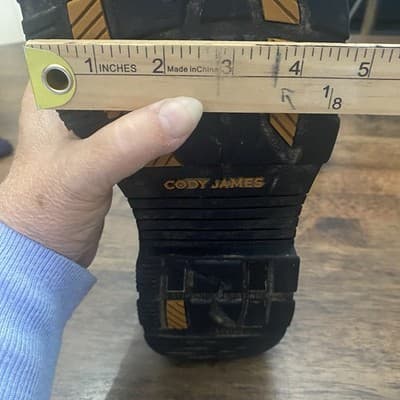 Cody James Disruptor Comp Toe Work Boot Brown Men's Size 9.5 - Thumbnail 4