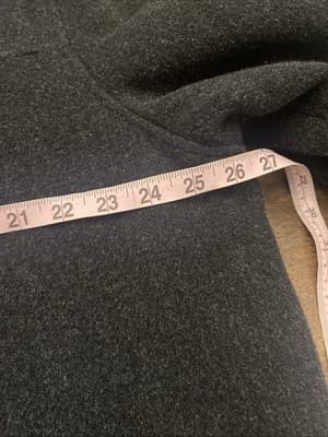 Vtg. J. Crew Coat Men's M Italian Wool Button Front Peacoat Quilted Lining Navy - Thumbnail 4