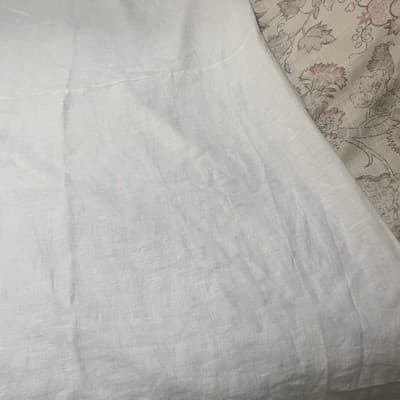 Peacock Alley Luxury Linen Duvet French Country Romantic Cottage 86”x86” Queen - Thumbnail 12