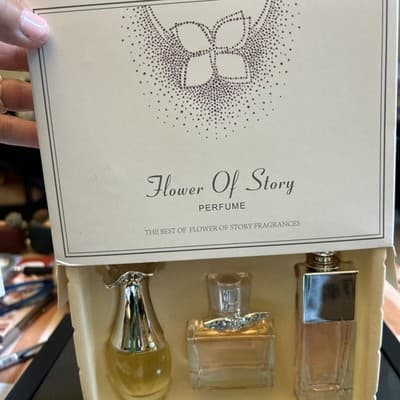 Flower of Story 3 Piece Perfume Set 75ml Total 25ml each Womens for Her NIB - Thumbnail 2