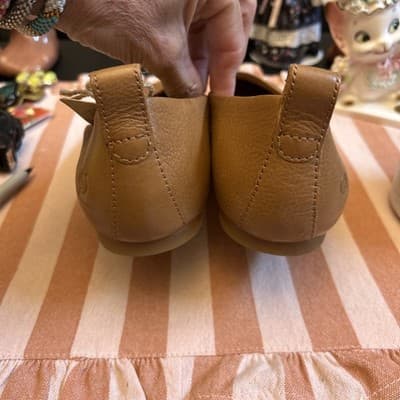NEW WITH TAGS BORN BECA BALLET FLAT SHOES TAN 8M - Thumbnail 5
