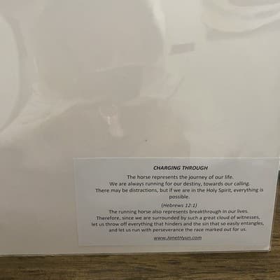Original Janet Hyun Print Matted 8x10 - Thumbnail 2