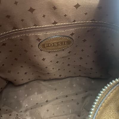 Fossil Brown Leather Hobo Shoulder Bag W Matching Wallet & Dust Bag - Thumbnail 17