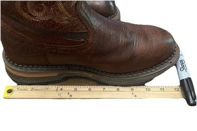 Cody James Disruptor Comp Toe Work Boot Brown Men's Size 9.5 - Thumbnail 3