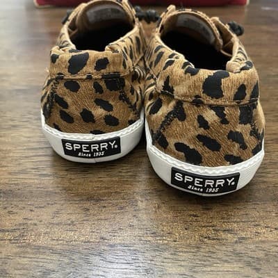 Sperry Top-Sider CheetahPrint Coastal Comfort Casual Ladies Shoes Sneakers - Thumbnail 5