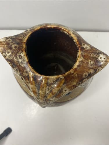 Elegant Expressions Ceramic Owl Vase 9”X 6” - Thumbnail 8