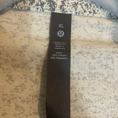 Lululemon Activewear Button Up Stretch Mens Shirt XL pocket Long Sleeve - Thumbnail 6
