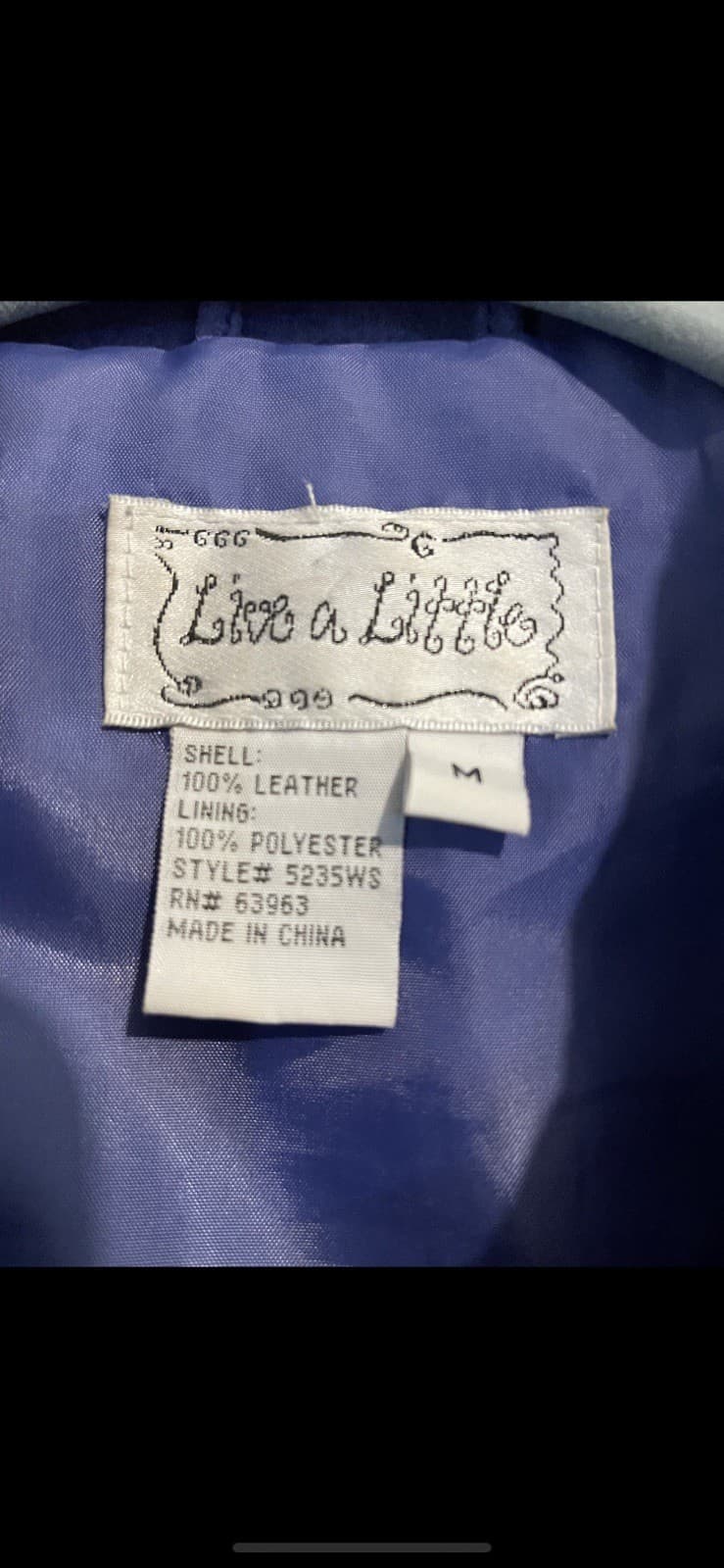 Office Siren Officecore Corpcore Leather Suede Front Zip Pockets Purple Sz M - Thumbnail 3
