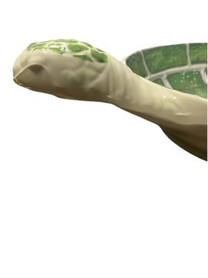 Pier 1 Speedy The Turtle Melamine Large Serving Bowl Beachy Coastal 24” Long - Thumbnail 2